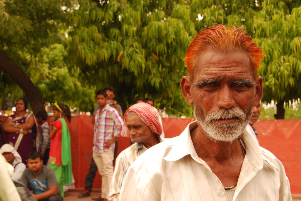 A wonderful gentleman was met in Agra, Uttar Pradesh India, alongside his community.