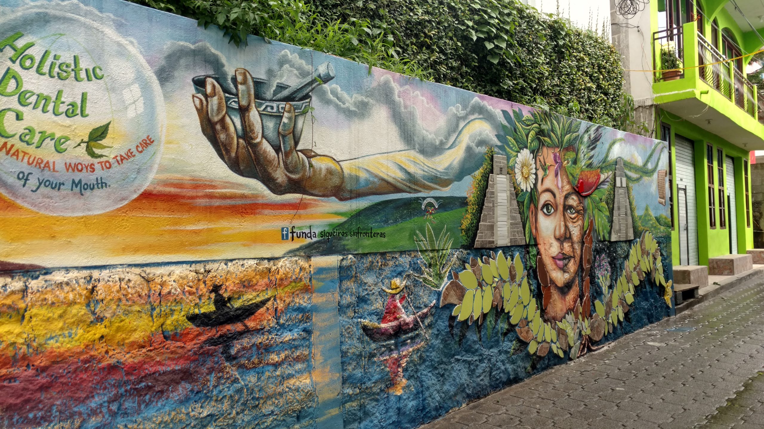 Wonderful mural work in Guatemala