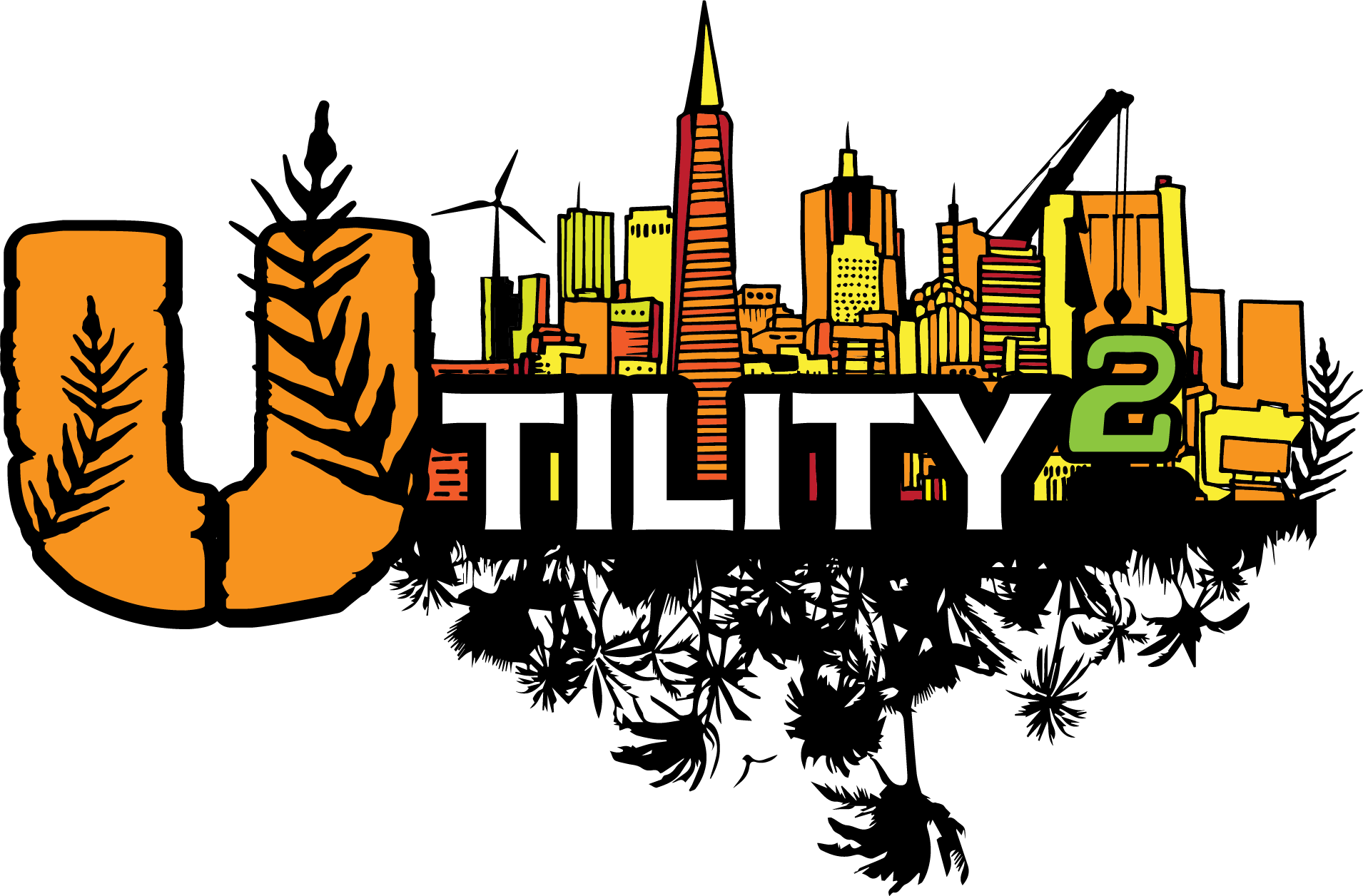Cityscape Logo for Utility Squared
